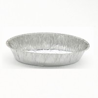 Household High quality 2700ML baking pan disposable oval aluminum foil bread tray