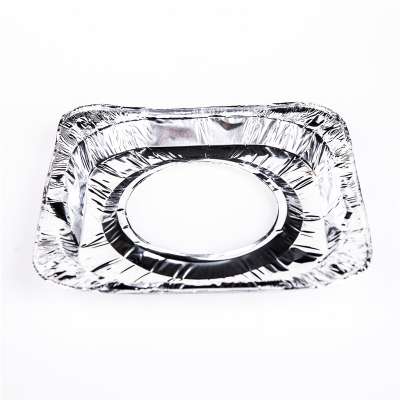 Household 196x196x20MM Aluminium Foil Gas Burner / Gas Stove Protector