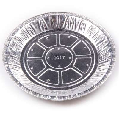 FDA certification wholesale disposable round pie pans food use aluminum foil baking dish