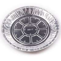 FDA certification wholesale disposable round pie pans food use aluminum foil baking dish