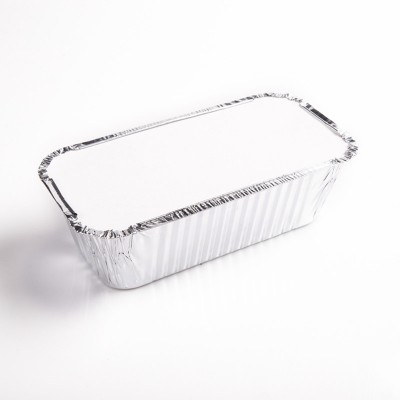 1400ml Bread dessert food grade foil loaf pans eco-friendly aluminum foil baking container