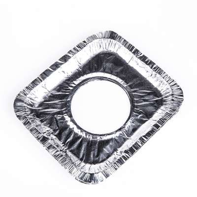 Wholesale High temperature gas stove aluminum foil anti-oil pad disposable aluminum foil burner bib liner