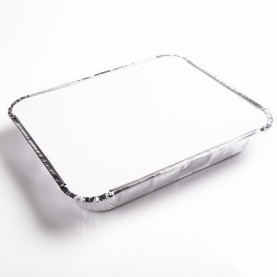 Food use aluminium foil food containers 2600ml aluminium foil tray with lid