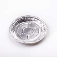 7 inch disposable pizza pans 360ml household round aluminum foil food trays