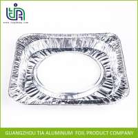 Customized food grade approved 8011 aluminium foil burner pad