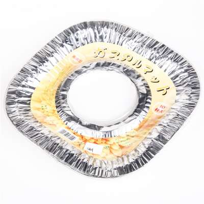 Kitchen use Disposable Aluminum Foil gas stove Burner liners