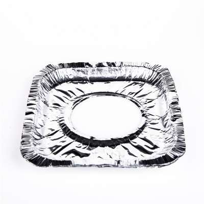 Factory Manufacture Kitchen Used Disposable Rectangle Aluminum Foil Bib Liners Covers